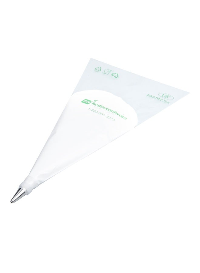 Restaurantware رأس تزيين المعجنات من باسري تيك، رأس تزيين نجمي قابل لإعادة الاستخدام - #35، مقاوم للانبعاج، رأس نجمي مغلق من الفولاذ المقاوم للصدأ، يمكن غسله في غسالة الصحون، لإنشاء قشور مجعدة، فلور دي ليس، ورود مزخرفة - Image 2