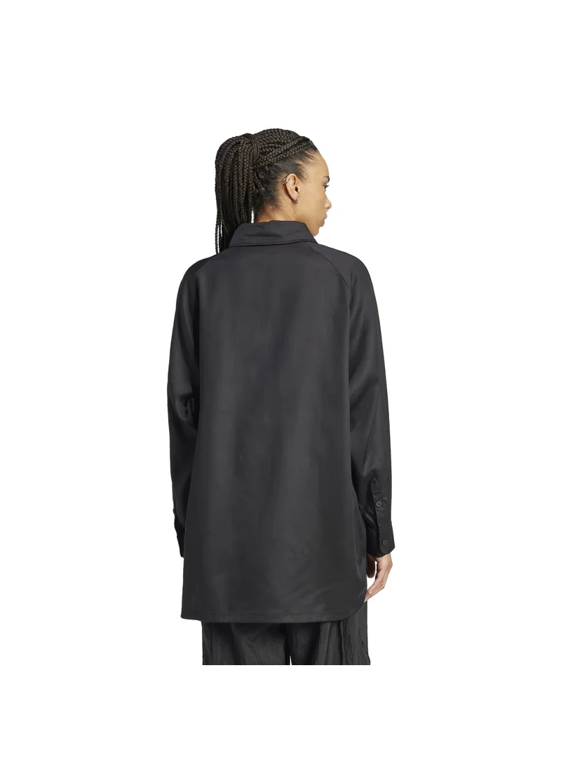 اديداس adidas TWILL SHIRT Black Originals Women OTHER SHIRTS