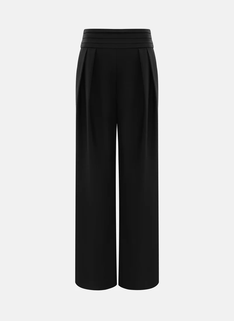 Lichi Loose trousers with wide draped belt
