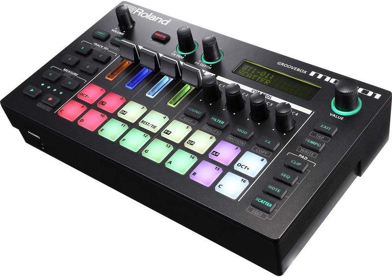 Roland MC-101 AIRA DJ Groovebox - Compact Four-Track Music Production Studio - Image 1