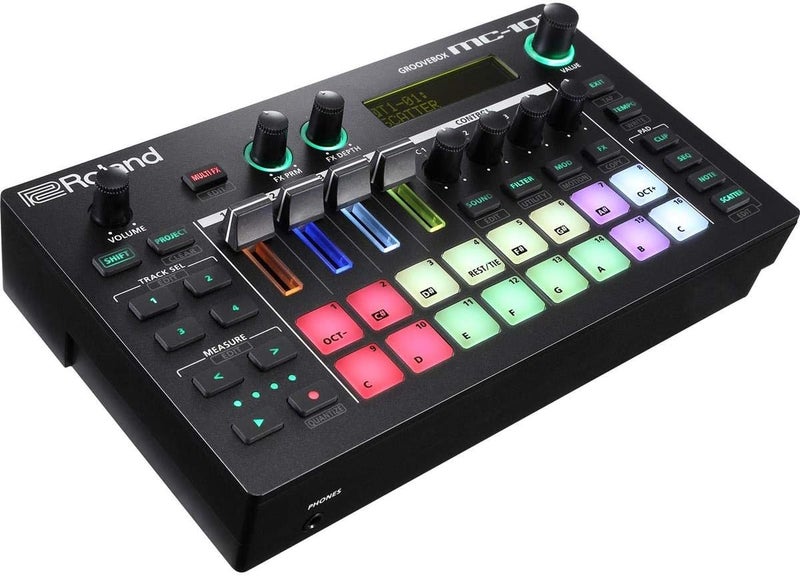Roland MC-101 AIRA DJ Groovebox - Compact Four-Track Music Production Studio - Image 2