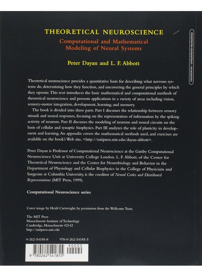 Theoretical Neuroscience: Computational and Mathematical Modeling of Neural Systems