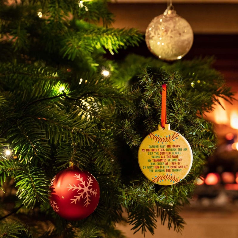 تشاك توك سبورتس Chalktalksports الكرة اللينة الدائرية زخرفة السيراميك | جلجل على طول الطريق - Image 2