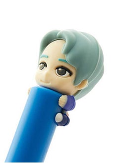 BTS K-Pop Idols Goods Rm Character Figure Toothbrush with Convenient Magnetic Holder Toothbrush ‎2.9 x 1.1 x 10.4inch  - Image 2