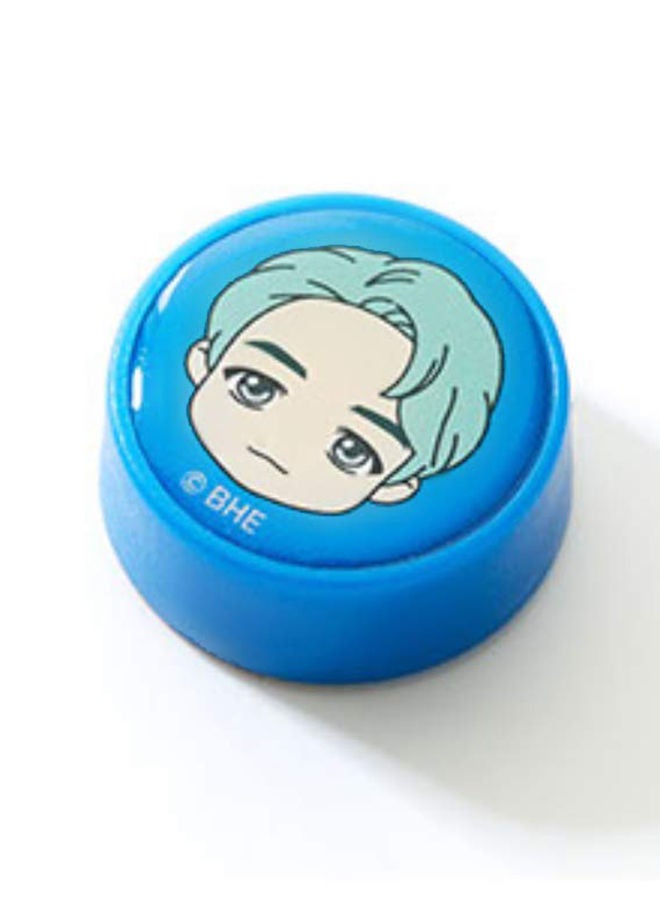 BTS K-Pop Idols Goods Rm Character Figure Toothbrush with Convenient Magnetic Holder Toothbrush ‎2.9 x 1.1 x 10.4inch - Image 3