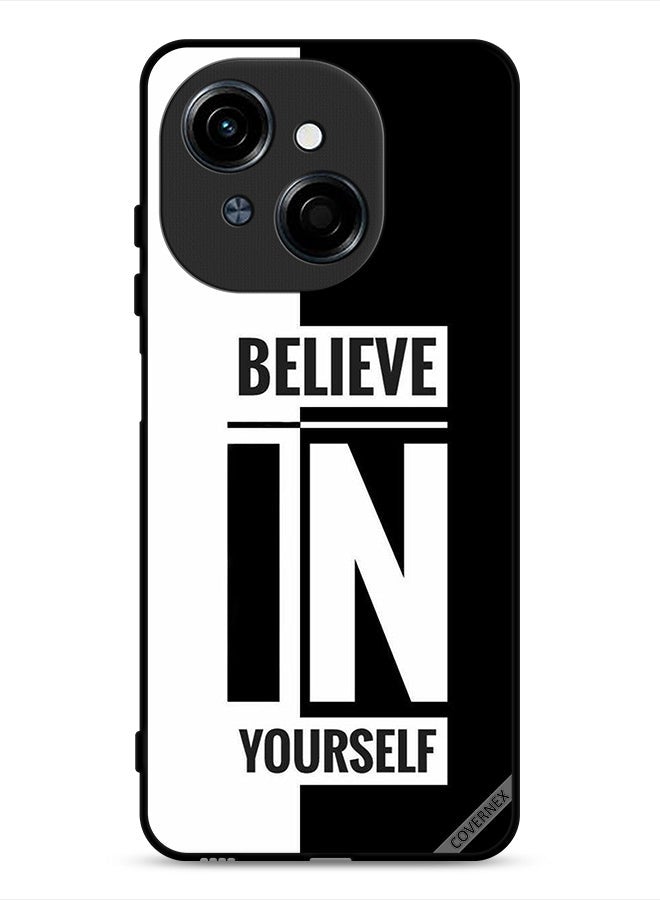 Covernex Tecno Spark Go 1S 4G Protective Case Cover Believe In Yourself - Image 1