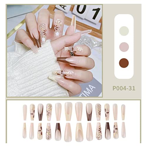 Coslifestore 72 Reusable Artificial Fake Nail Set| soft Square Shape Glossy| Matte Press On Nails| Lightweight & Long Lasting| Quick Fix For Festivals & Special Occasions- Nudes and Pastel shades - Image 4