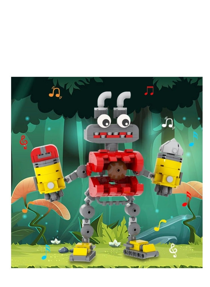 96 pcs  My Singing Monsters Combination Educational Fun Collectible Action Figure Set Building Blocks Toy - Image 1