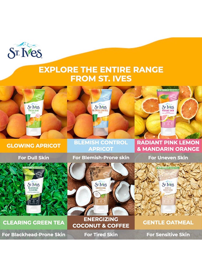 ST. Ives مقشر لبشرة مشرقة بالليمون الوردي والبرتقال  - Image 3