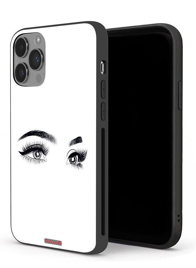 Tolwak Apple iPhone 14 Pro Protective Case Eyes Art - Image 1