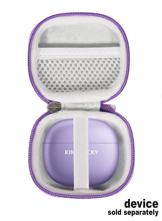 CaseSack Case for King Lucky i121 Clip on Earbuds Open Ear 5.4 Headphones (Purple) - Image 3