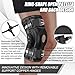 NEENCA Professional Knee Brace for Knee Pain Hinged Knee Support with Patented XStrap Fixing System Medical for Pain Relief Arthritis Meniscus Tear ACL PCL MCL Runner Sport - Image 4
