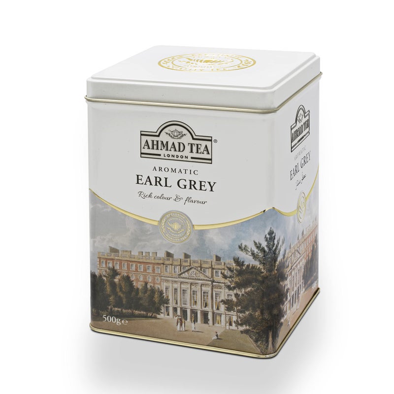 Ahmad Tea Earl Grey Aromatic Loose Tea, Ceylon Caddy, 17.6 Oz - Image 2
