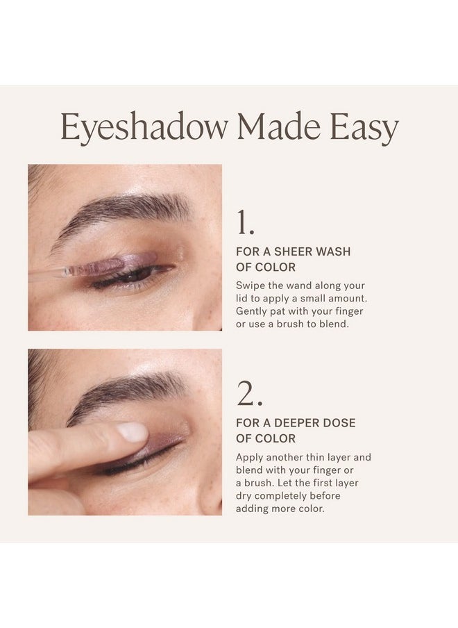ILIA ILIA - Matte Liquid Powder Eye Tint | Non-Toxic, Vegan, Cruelty-Free, Crease-Resistant, No Budge Highly Pigmented Color (Cork, 0.12 fl oz | 3.5 ml)  - Image 5