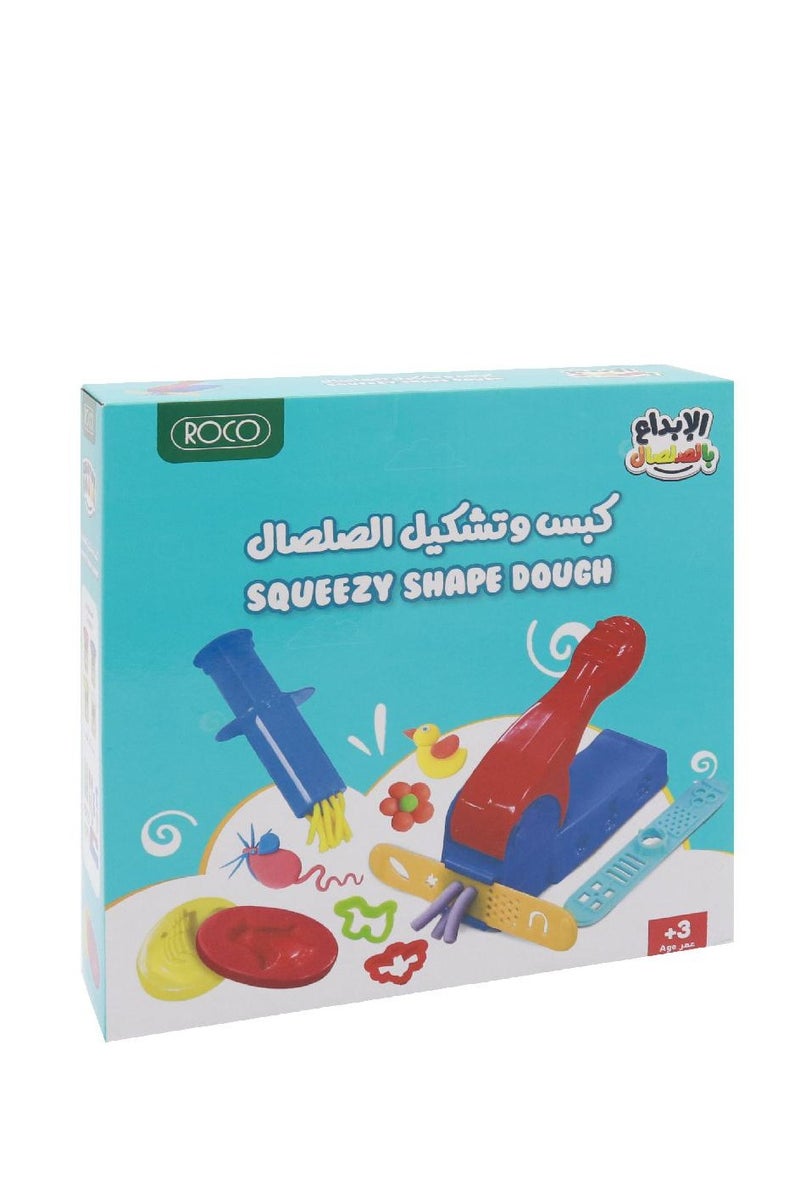 روكو محطة تشكيل العجين الجاهزة والثابتة مع طين/عجين تشكيلي قابل للضغط + ملحق