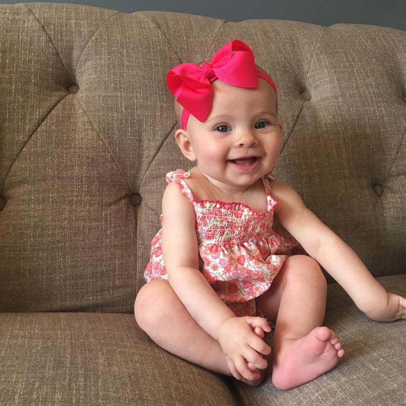 WillingTee Baby Girls 4.5 Inch Grosgrain Ribbon Boutique Hair Bows Headband, 30 Colors - Fantastic Hair Accessories for Baby Girls, Infants, Toddlers, Kids, Children & Teens - Image 4