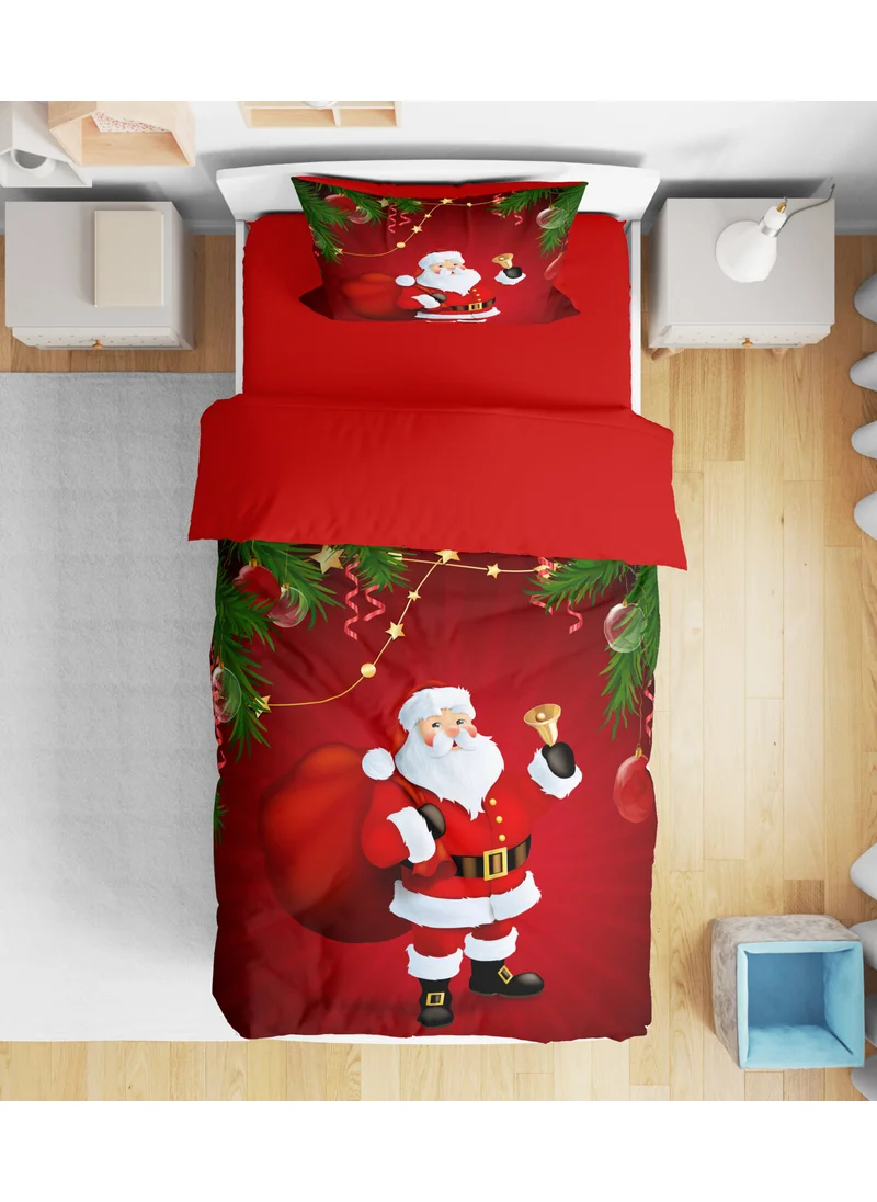 Eray Home Erays Home Erayshome New Year Christmas 3D Digital Printed Single Duvet Cover Set (Without Sheets)
