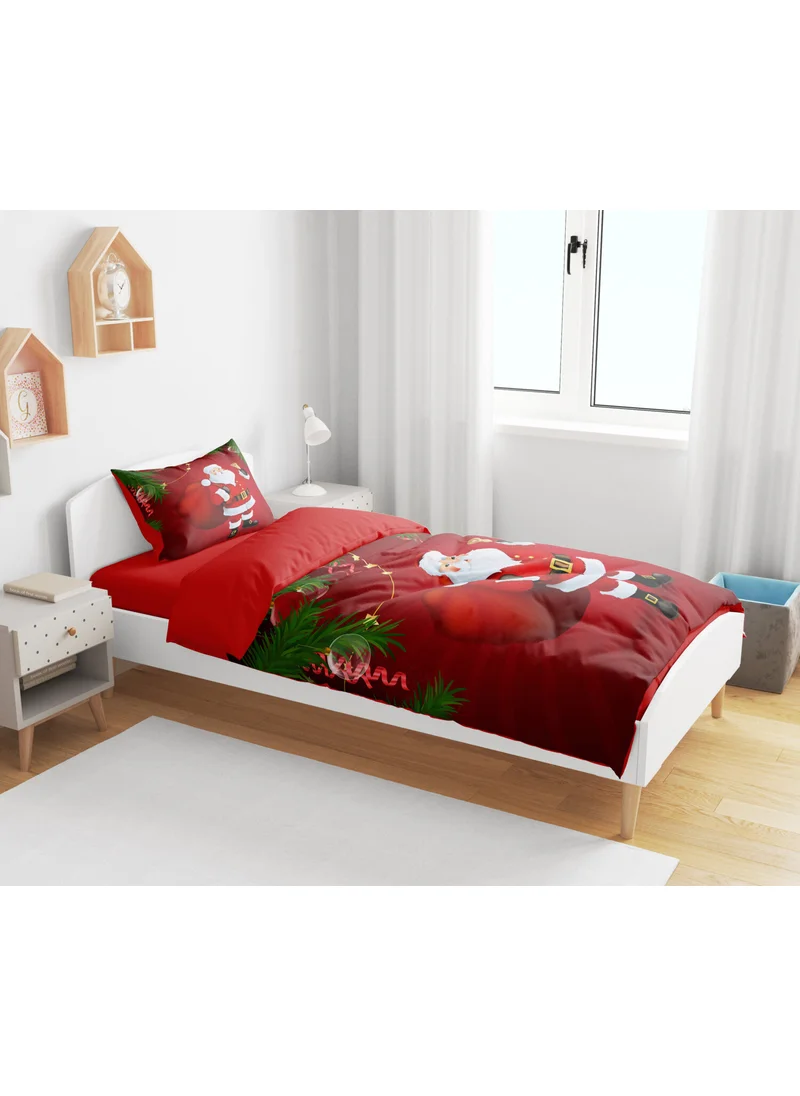 Eray Home Erays Home Erayshome New Year Christmas 3D Digital Printed Single Duvet Cover Set (Without Sheets)