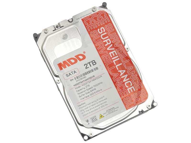 MDD MAXDIGITALDATA MDD 2TB 64MB Cache 7200RPM SATA 6.0Gb/s 3.5inch Internal Surveillence Hard Drive - MDD2TSATA6472DVR - Image 2