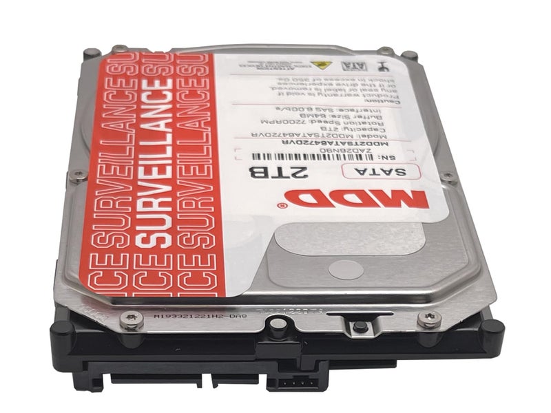 MDD MAXDIGITALDATA MDD 2TB 64MB Cache 7200RPM SATA 6.0Gb/s 3.5inch Internal Surveillence Hard Drive - MDD2TSATA6472DVR - Image 3