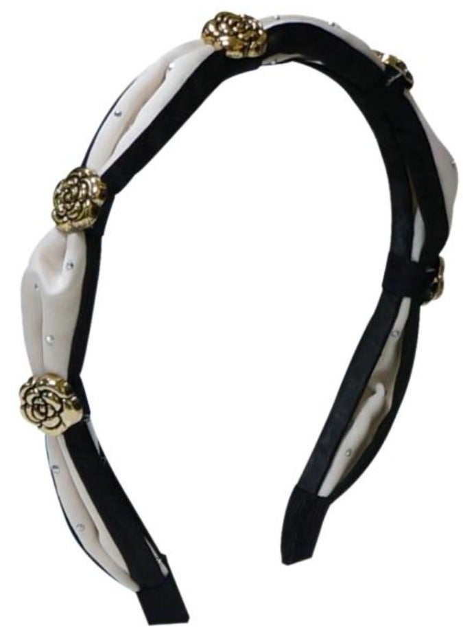 اليسا عصابة رأس نسائية - إكسسوار شعر عصري للتصفيف والارتداء اليومي، هدية مثالية - Image 1