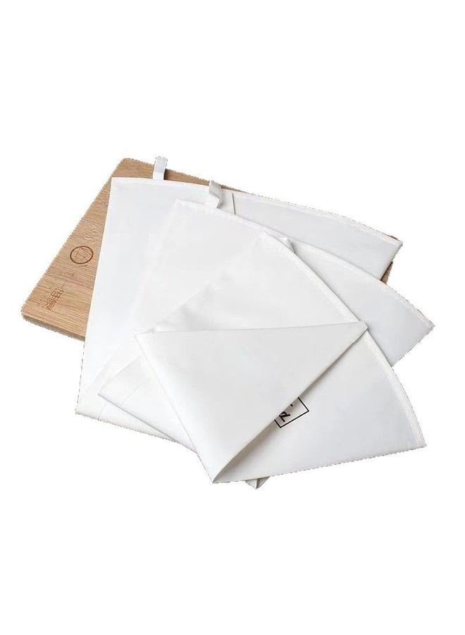 3 Pcs Reusable Piping Bags Canvas Pastry Bag ,Canvas Piping Bag Icing Frosting Bag Non-Slip Pastry Bags Canvas Cake Decorating Bags - Image 4