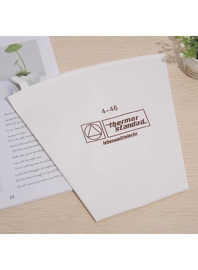 3 Pcs Reusable Piping Bags Canvas Pastry Bag ,Canvas Piping Bag Icing Frosting Bag Non-Slip Pastry Bags Canvas Cake Decorating Bags - Image 5