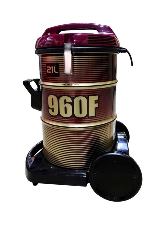 HITACHI Vacuum Cleaner 21 L 2100 W CV-960F 240C WR Wine Red/Black - Image 2
