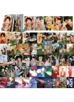 EHOME 55 Pcs Kpop SEVENTEEN New 11th Mini Album (SEVENTEENTH HEAVEN) Lomo Cards Seventeen Card Postcard Photocards with Greeting Card For Fans Collection Gifts  - Image 2