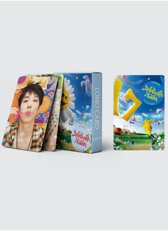 EHOME 55 Pcs Kpop SEVENTEEN New 11th Mini Album (SEVENTEENTH HEAVEN) Lomo Cards Seventeen Card Postcard Photocards with Greeting Card For Fans Collection Gifts  - Image 3