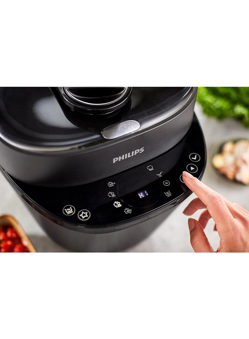 Philips All-In-One Cooker Pressurized 5 L 1090 W HD2151/56 Black - Image 4
