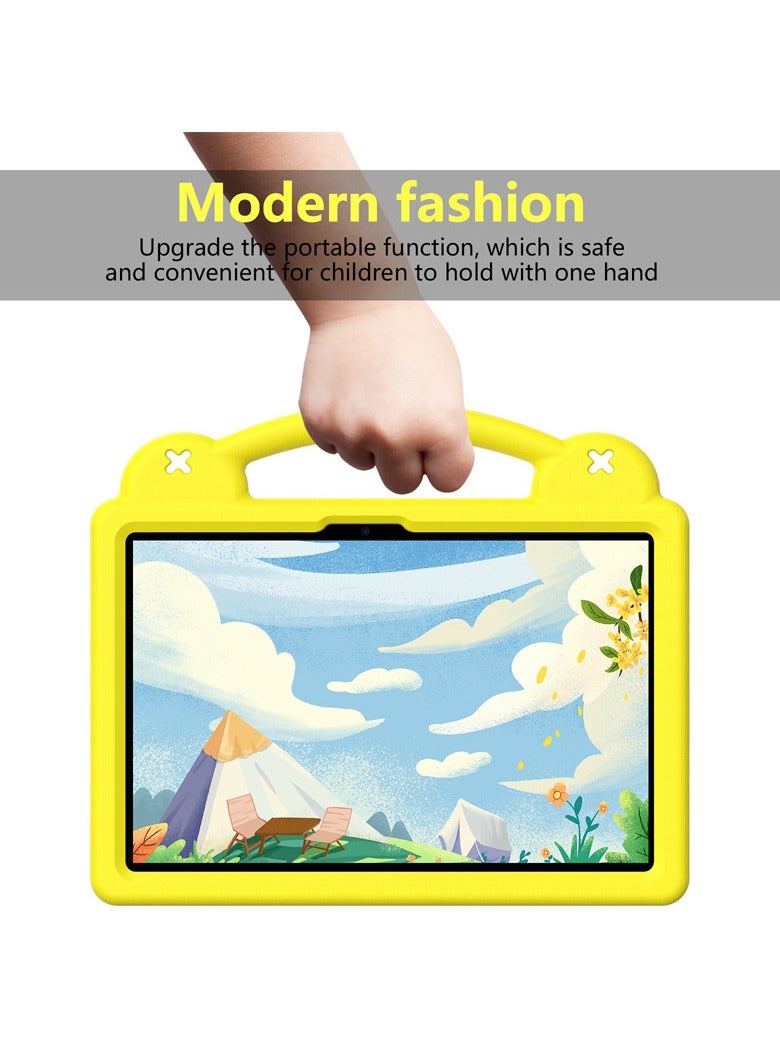 Suitable for Honor Pad X8a 11.0-inch 2024 compatible housing, lightweight EVA child friendly shock and drop resistant protective case with handle and hidden bracket cover - Image 5