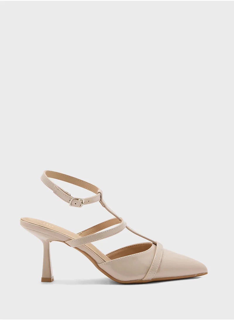 ايلا T-Bar Heeled Pump