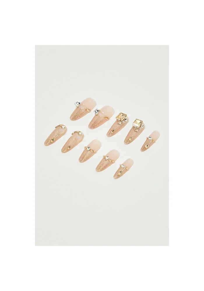 R&b Wearable Stick-On Nails Set