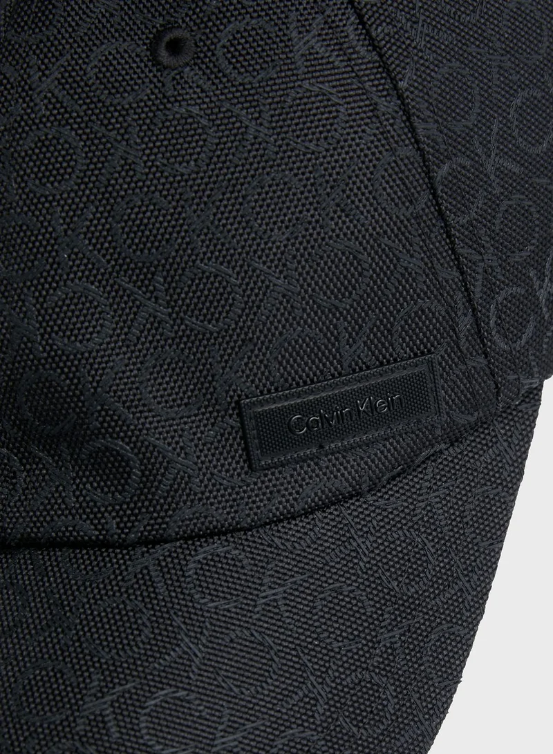 CALVIN KLEIN Logo Curved Peak Cap