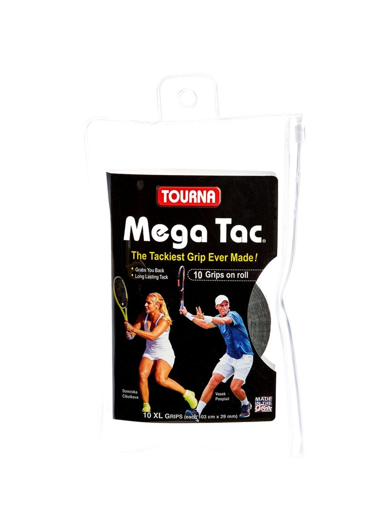 TOURNA MEGA TAC – 10 Pack Black