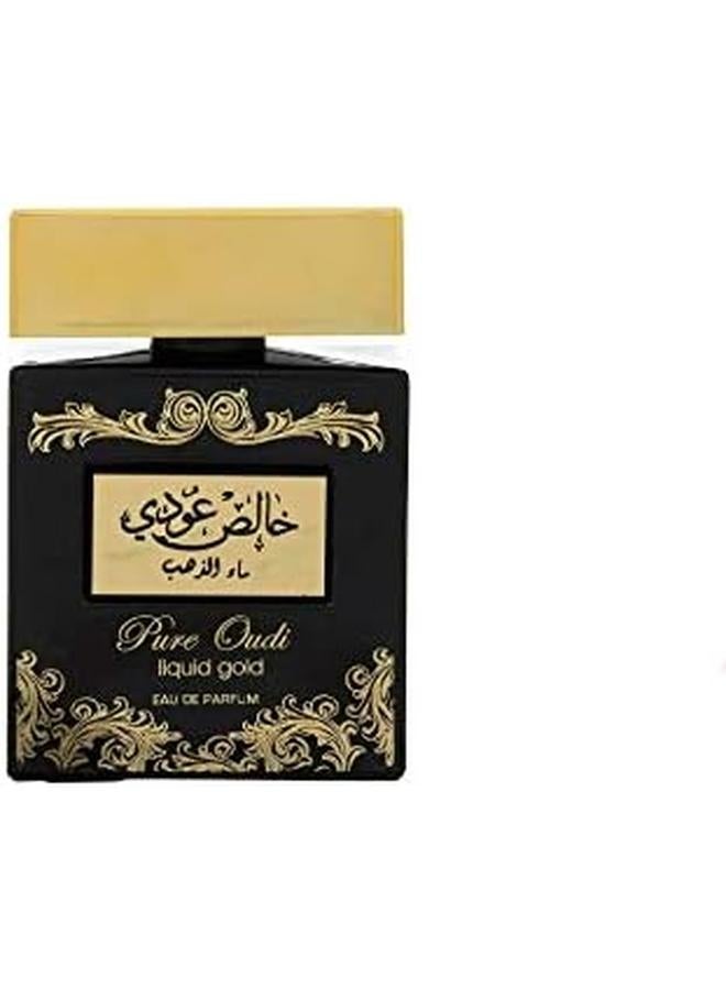 لطافة عطر بيور عودي ليكويد جولد للجنسين 100 مل - او دى بارفان - Image 2