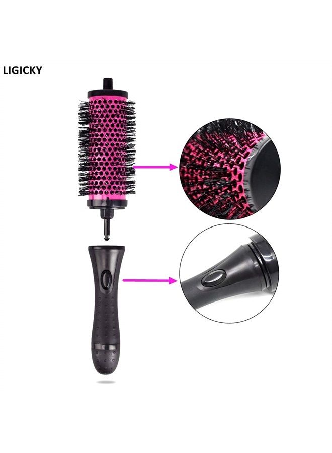 LIGICKY Blowout Brush Set with Detachable Barrels Round Brushes Hair Styling Tool,L - Image 4