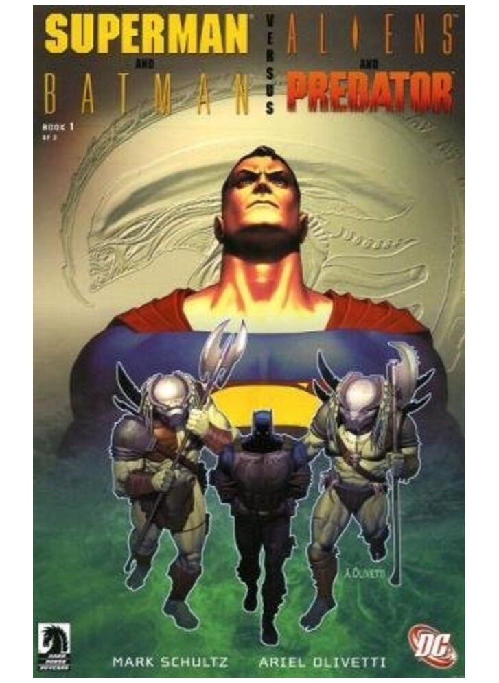 null - Superman and Batman Versus Aliens and Predator, Book 1 of 2 - Image 1