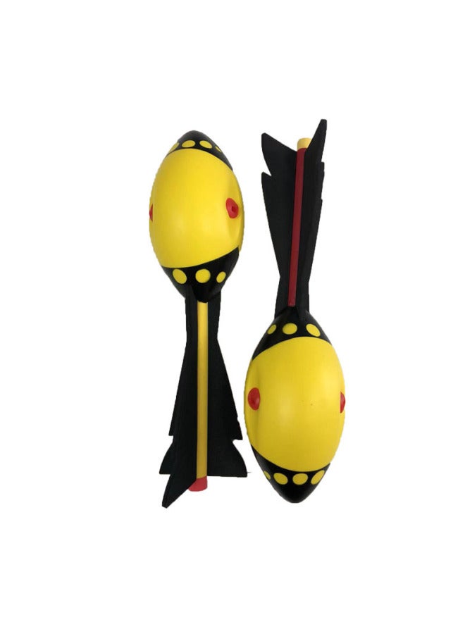 الشركة المصنعة PU Flying Ball للأطفال ألعاب رياضية خارجية مع صافرة طوربيد مع ذيل طوربيد ناعم Javelin-اللون: التخصيص - Image 2