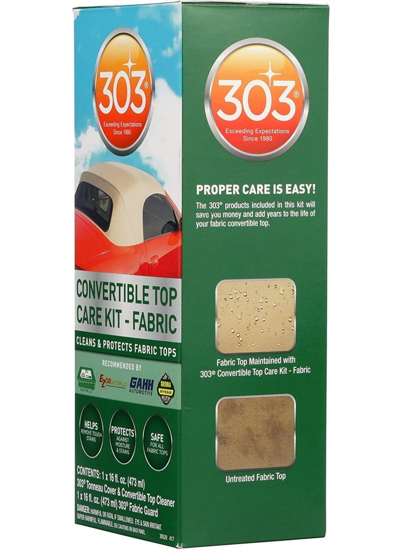 Convertible Fabric Top Cleaning And Care Kit