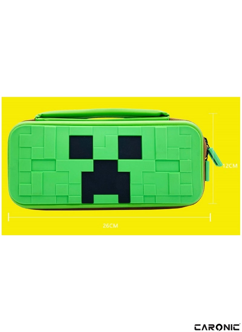 CARONIC - Case compatible With Nintendo Switch And Oled Shockproof Waterproof Case Bag with soft Liner - Image 1