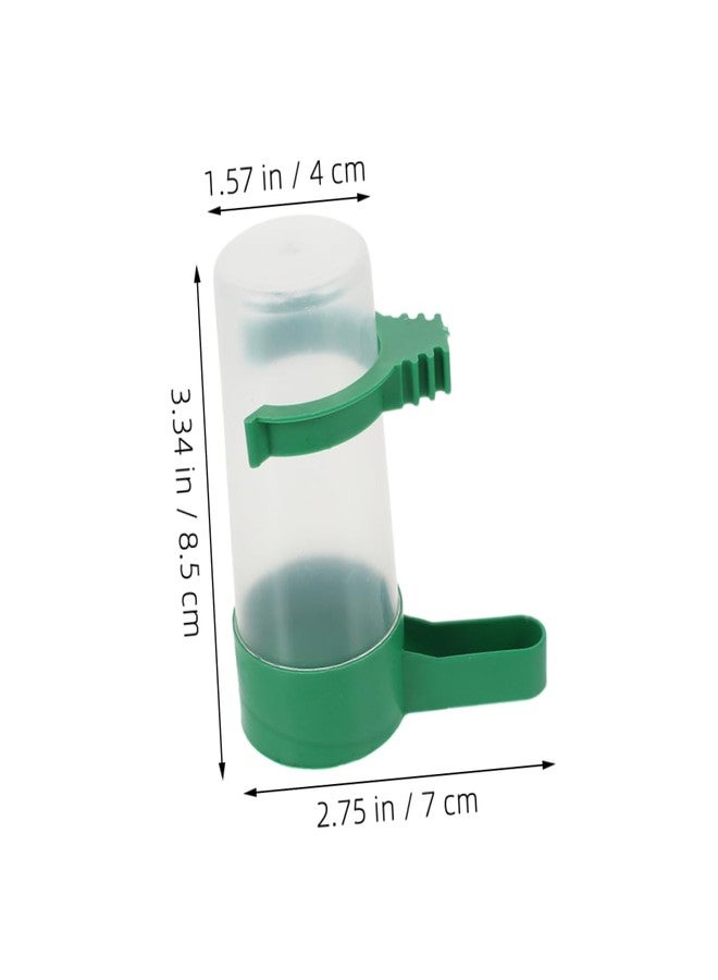 GRIRIW 20pcs Bird Water Dish Birds Drinking Bottle Extended Use Easy Clean for Parrots Small - Image 2