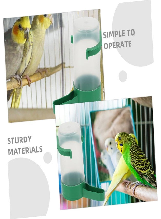 GRIRIW 20pcs Bird Water Dish Birds Drinking Bottle Extended Use Easy Clean for Parrots Small - Image 3