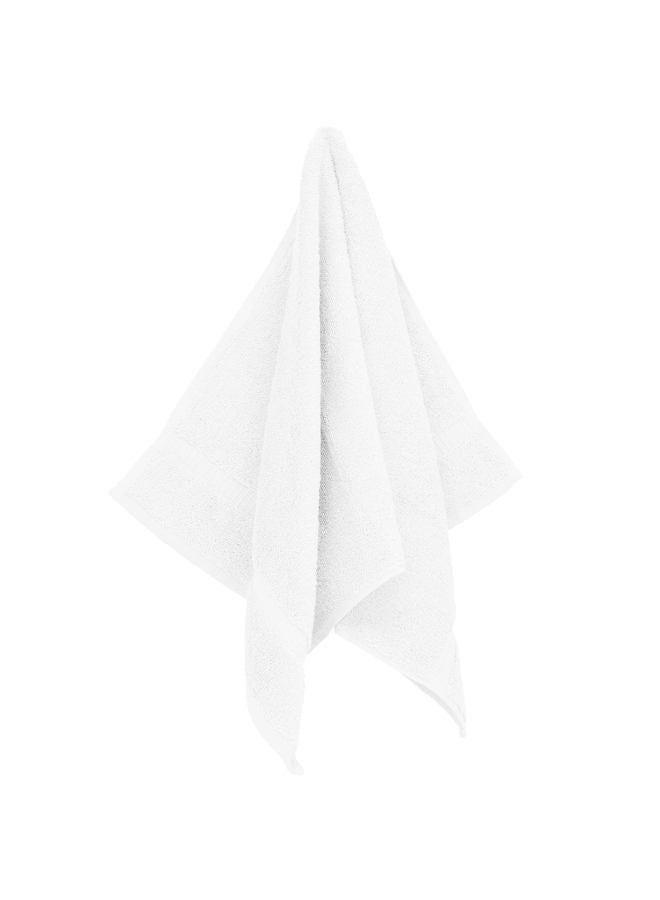 BC BARE COTTON Monogrammed Hand Towel, Personalized Gift, 16 x 30 Inches - Set of 2 - Silver Embroidered Towel - Extra Absorbent 100% Turkish Cotton- Soft Terry Finish - For Bathroom, Kitchen and Spa- Script B White - Image 3