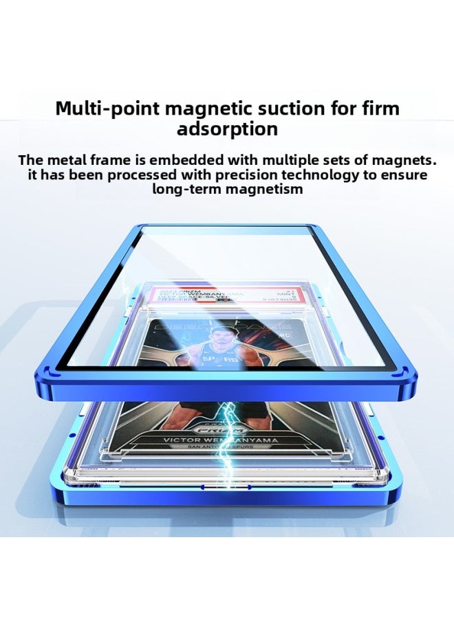 Generic - Suitable For Psa Rating Card Bgs Rating Card Game Card Star Card Special Protective Cover Explosives-Color:Blue-Applicable Models:PSA - Image 1