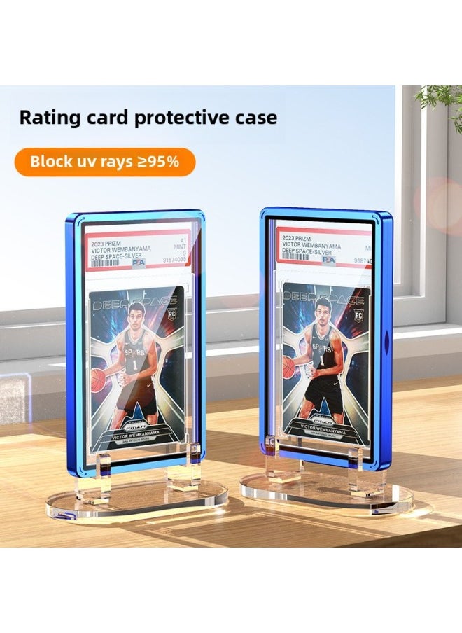 Generic - Suitable For Psa Rating Card Bgs Rating Card Game Card Star Card Special Protective Cover Explosives-Color:Blue-Applicable Models:PSA - Image 1