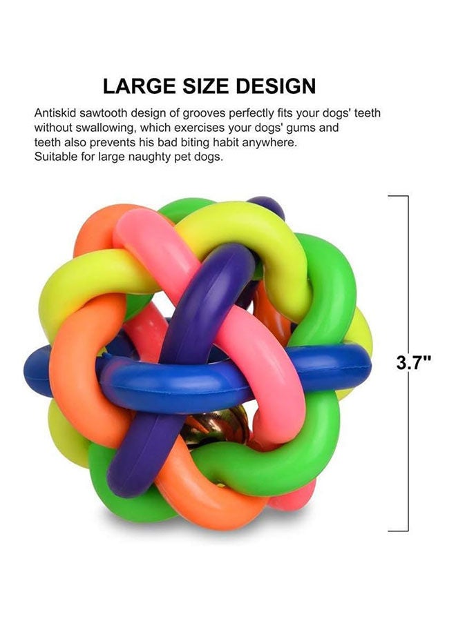 بيوينتي لعبة كرة للكلاب مع جرس - 3.7 بوصة - Image 4