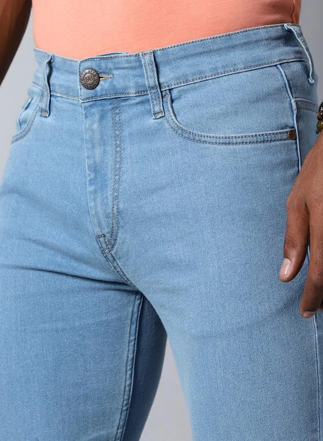 HIGH STAR Mid Rise Regular Fit Jeans by Styli