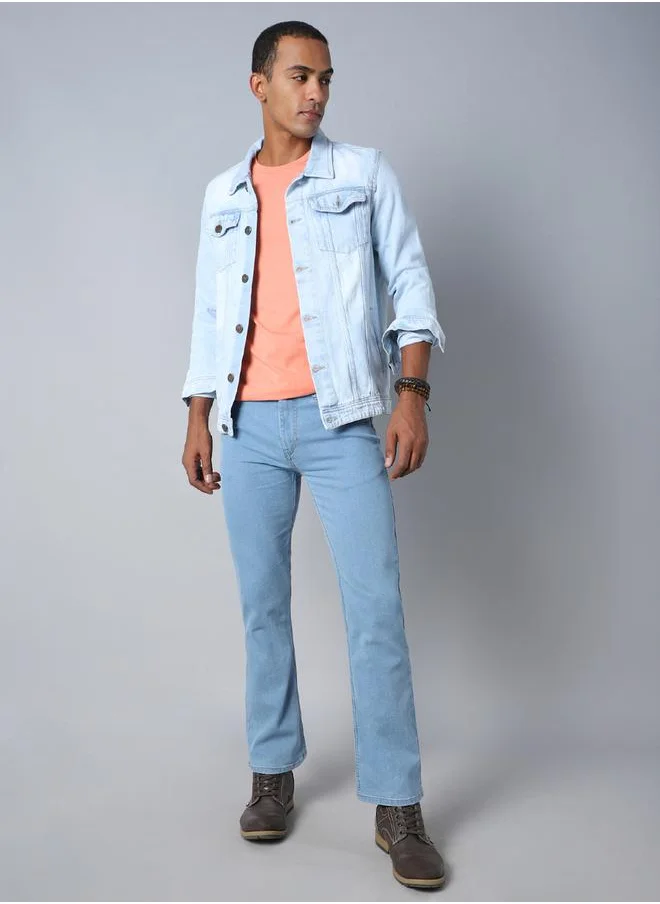 HIGH STAR Mid Rise Regular Fit Jeans by Styli